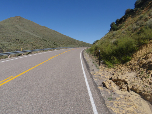 Looking north, about 1 mile enroute.